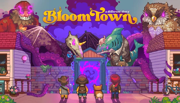 布鲁姆镇：另一段故事（Bloomtown: A Different Story） 游戏封面