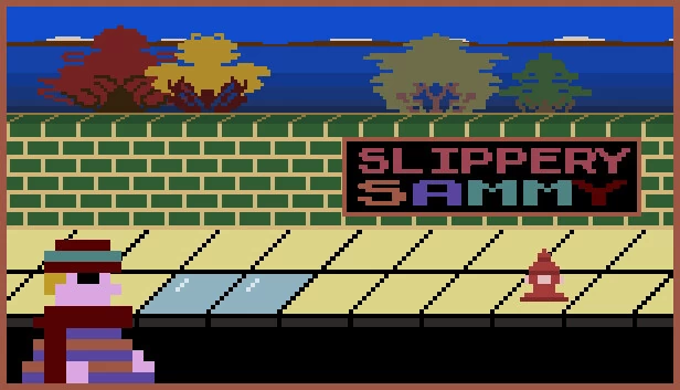 滑溜溜的萨米（Slippery Sammy） 游戏封面
