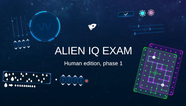 Alien IQ Exam: Human Edition, Phase 1 游戏封面