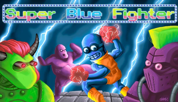 超级蓝色战士（Super Blue Fighter） 游戏封面