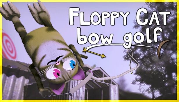 软猫弓高尔夫！（Floppy Cat Bow Golf!） 游戏封面