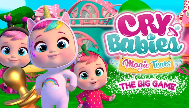 哭宝宝魔法泪：大型游戏（Cry Babies Magic Tears: The Big Game） 游戏封面