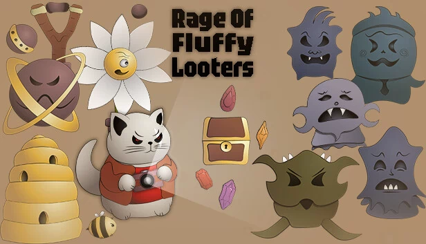 毛绒掠夺者之怒（Rage of Fluffy Looters） 游戏封面