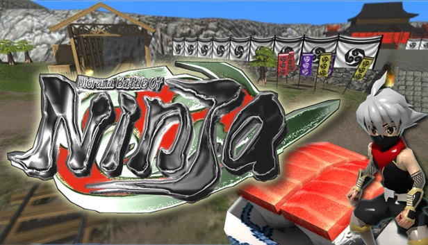 虚拟3D世界 忍者之战（Diorama Battle of NINJA　虚拟3D世界 忍者之战） 游戏封面