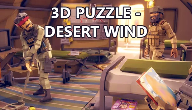 3D 解谜 - 沙漠之风（3D PUZZLE - Desert Wind） 游戏封面