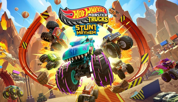 风火轮怪兽卡车：特技狂潮™（Hot Wheels Monster Trucks: Stunt Mayhem™） 游戏封面