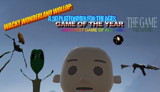 WACKY WONDERLAND WOLLOP: A 3D PLATFORMER FOR THE AGES GAME OF THE YEAR GREATEST GAME OF ALL TIME : THE GAME 游戏封面