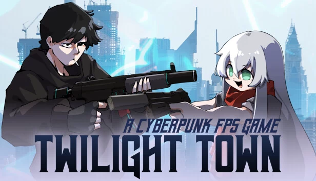 暮光之城：赛博朋克第一人称射击游戏（Twilight Town: A Cyberpunk FPS） 游戏封面