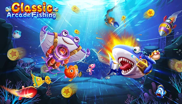 街机休闲捕鱼 - Classic Arcade Fishing（街机休闲捕鱼-Classic Arcade Fishing） 游戏封面