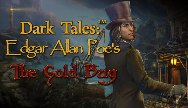 黑暗传说：爱伦坡之金甲虫 典藏版（Dark Tales: Edgar Allan Poe's The Gold Bug Collector's Edition） 游戏封面