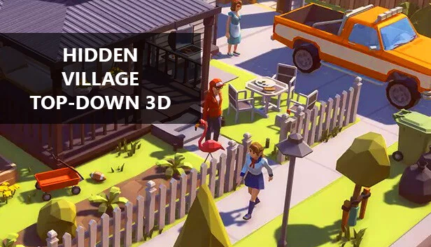 隐秘村庄 俯视角 3D（Hidden Village Top-Down 3D） 游戏封面