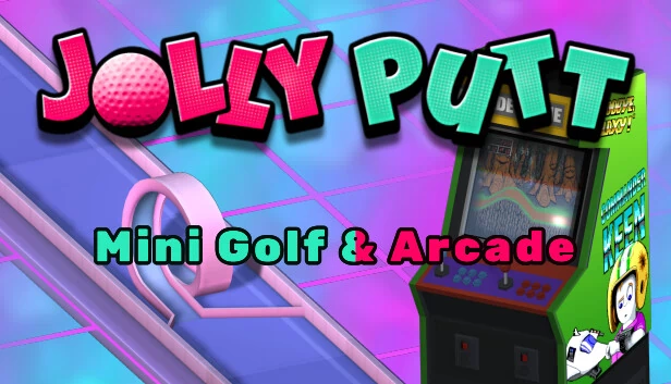 欢乐推杆 - 迷你高尔夫与街机（Jolly Putt - Mini Golf & Arcade） 游戏封面