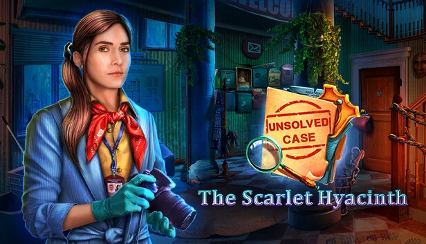 未解之谜：猩红风信子 收藏版（Unsolved Case: The Scarlet Hyacinth Collector's Edition） 游戏封面