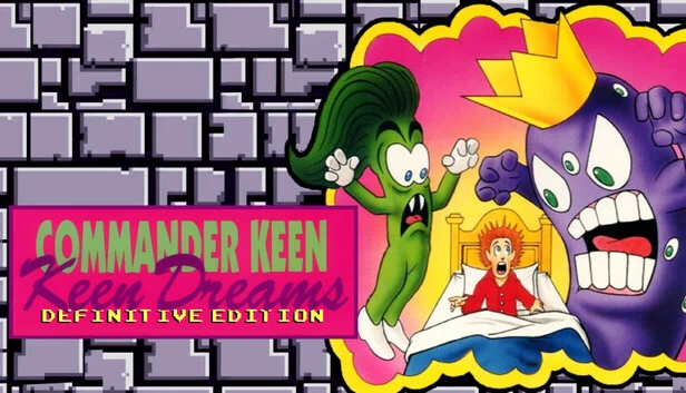 指挥官基恩：基恩之梦 决定版（Commander Keen in Keen Dreams: Definitive Edition） 游戏封面