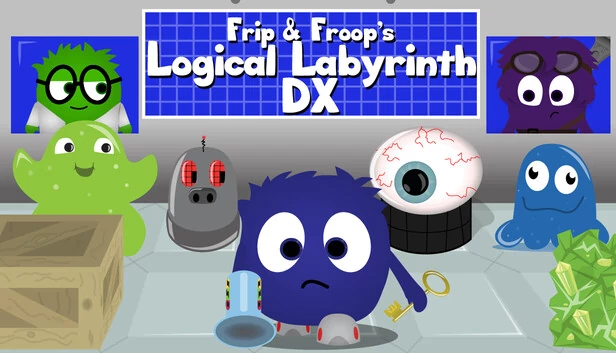弗利普和弗鲁普的逻辑迷宫 DX（Frip and Froop's Logical Labyrinth DX） 游戏封面