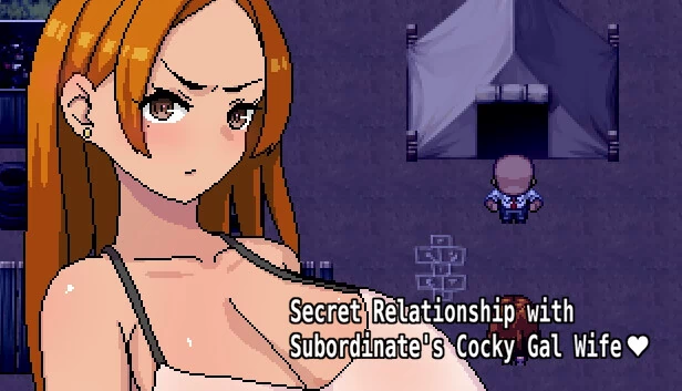 与下属傲娇妻子的秘密关系（Secret Relationship with Subordinate's Cocky Gal Wife） 游戏封面