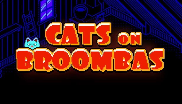 猫咪在扫帚上（Cats on Broombas） 游戏封面