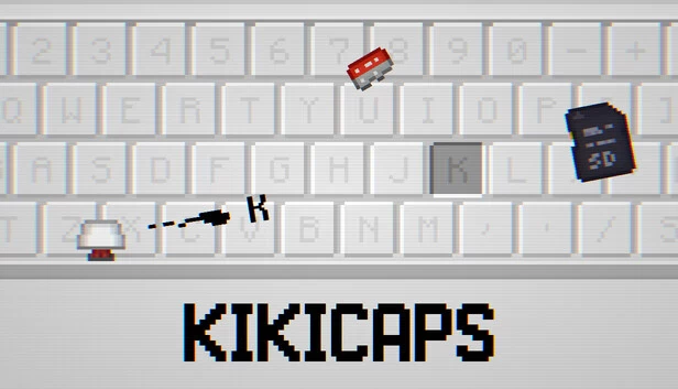 KIKICAPS：键盘 Roguelike（KIKICAPS: Keyboard Roguelike） 游戏封面