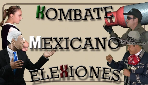 墨西哥格斗：选举（Kombate Mexicano Elexiones） 游戏封面