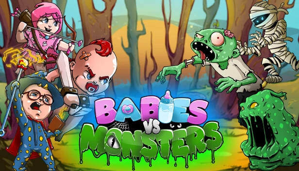 婴儿大战怪物（Babies vs Monsters） 游戏封面