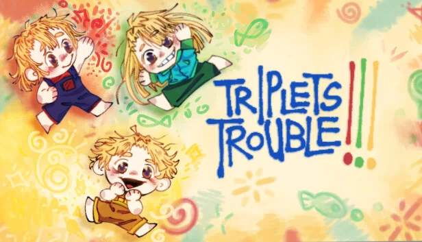 三胞胎大麻烦！！！（Triplets Trouble!!!） 游戏封面