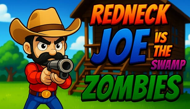 红脖子乔大战沼泽僵尸（Redneck Joe Vs The Swamp Zombies） 游戏封面