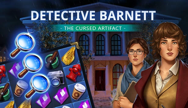 侦探巴内特：被诅咒的神器（Detective Barnett - The Cursed Artifact） 游戏封面