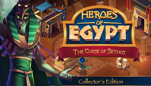 埃及英雄：赛托斯的诅咒 - 收藏版（Heroes of Egypt - The Curse of Sethos - Collector's Edition） 游戏封面