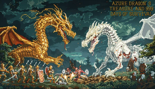 青龙宝藏与999天生存(Azure Dragon's Treasure And 999 Days of Survival) 游戏封面