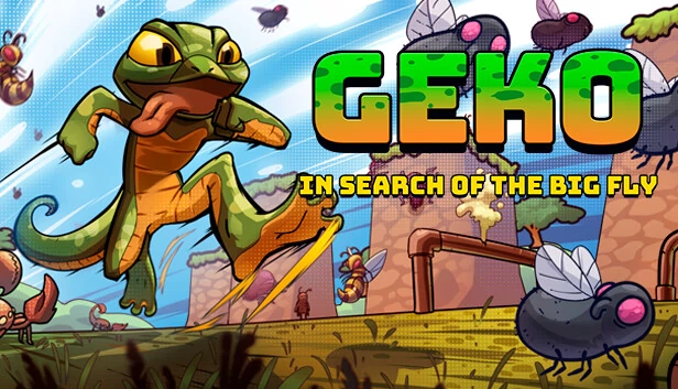 Geko：寻找大苍蝇（Geko: In Search Of The Big Fly） 游戏封面
