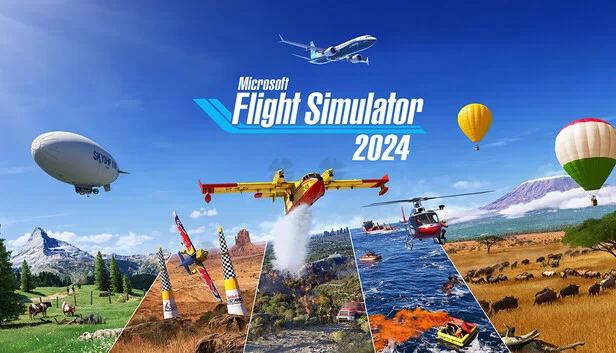 微软飞行模拟 2024（Microsoft Flight Simulator 2024） 游戏封面