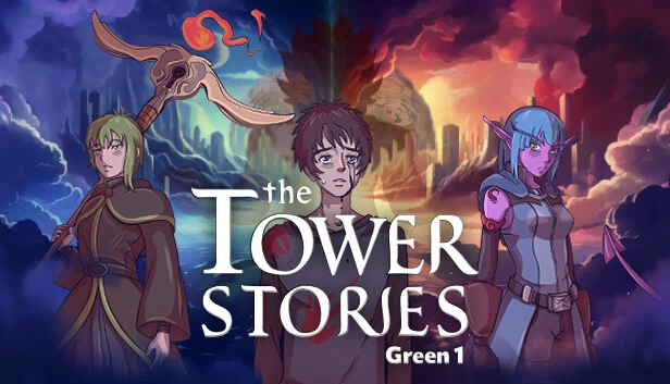 塔的故事 绿色版 1（The Tower Stories Green 1） 游戏封面
