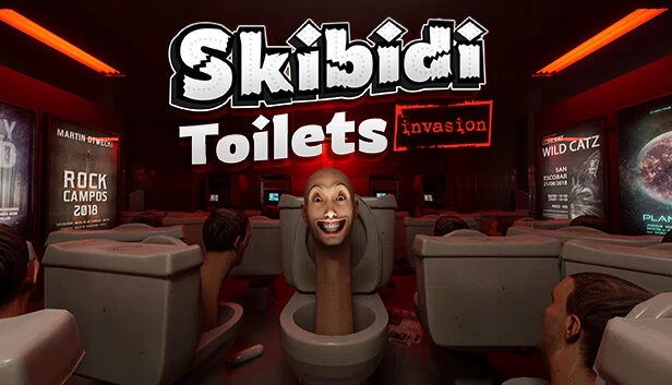 斯基比迪马桶：入侵（Skibidi Toilets: Invasion） 游戏封面