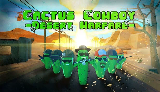 仙人掌牛仔 - 沙漠战争（Cactus Cowboy - Desert Warfare） 游戏封面