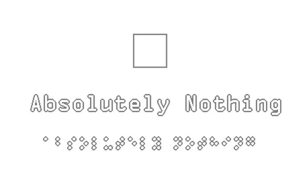 绝对虚无（Absolutely Nothing） 游戏封面