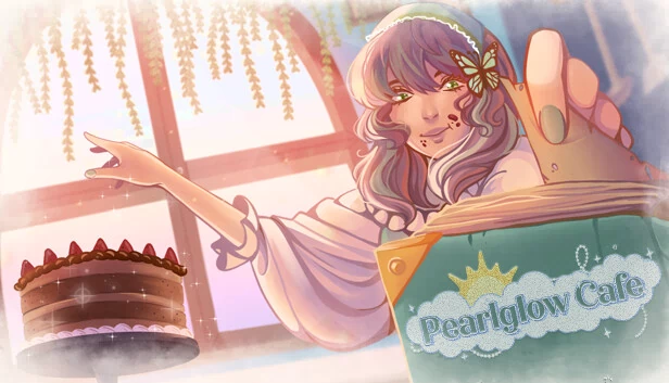 珍珠光泽咖啡馆：甜蜜碎屑之吻（Pearlglow Cafe: Sweet Crumb Kisses） 游戏封面