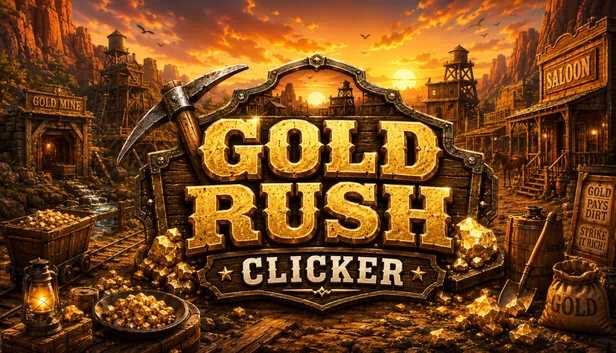 淘金点击器（Gold Rush Clicker） 游戏封面