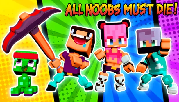 菜鸟必死（All Noobs must die） 游戏封面