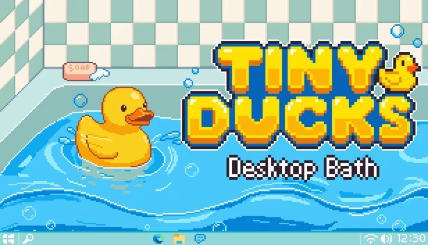 小小鸭：桌面浴（Tiny Ducks: Desktop Bath） 游戏封面