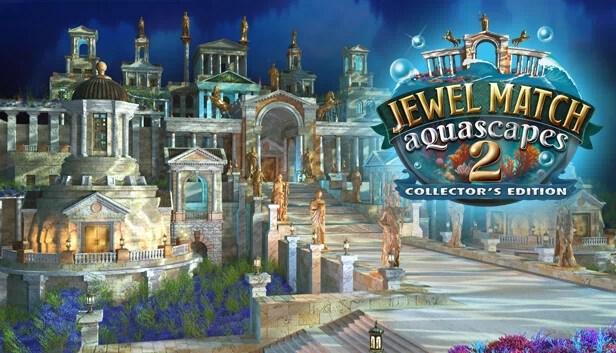 宝石配对:水景世界2 收藏版(Jewel Match Aquascapes 2 Collector's Edition) 游戏封面