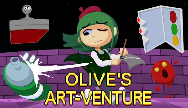 奥利弗的艺术冒险（Olive's Art-Venture） 游戏封面