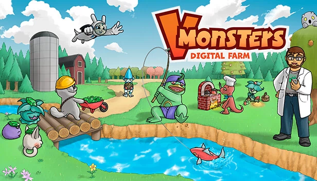 V-Monsters 数字农场（V-Monsters Digital Farm） 游戏封面