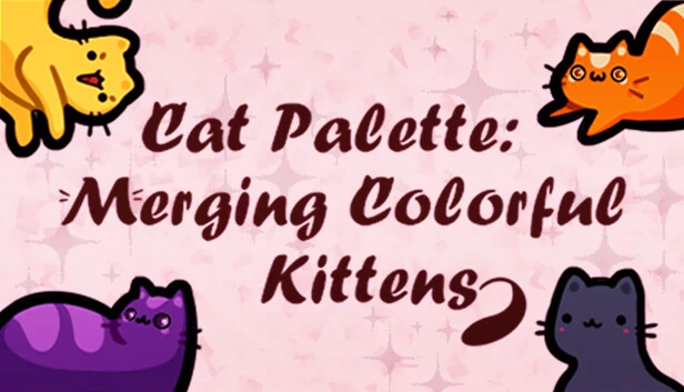 猫咪调色板:合并多彩小猫(Cat Palette: Merging Colorful Kittens) 游戏封面