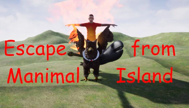 逃离马尼马尔岛（Escape from Manimal Island） 游戏封面