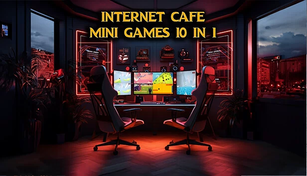 网吧迷你游戏 10 合 1（Internet Cafe Mini Games 10 in 1） 游戏封面