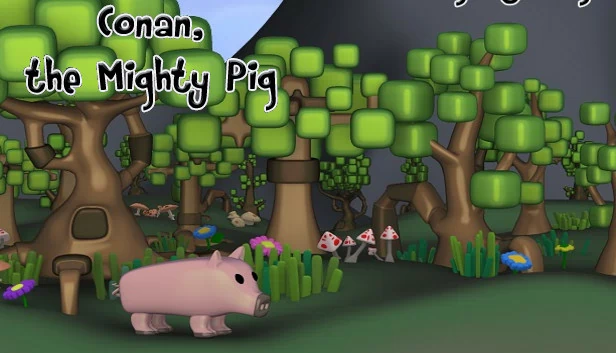 勇敢的猪（Conan the mighty pig） 游戏封面