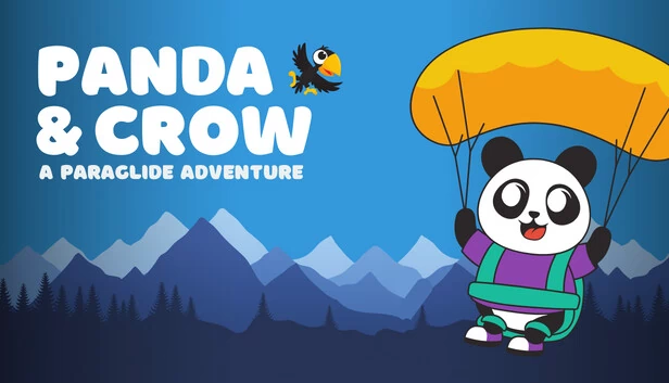 熊猫与乌鸦：滑翔伞冒险（Panda & Crow: A Paraglide Adventure） 游戏封面