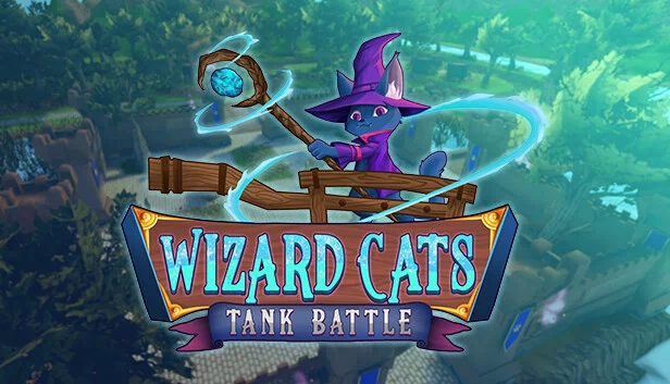 巫师猫坦克大战（Wizard Cats Tank Battle） 游戏封面