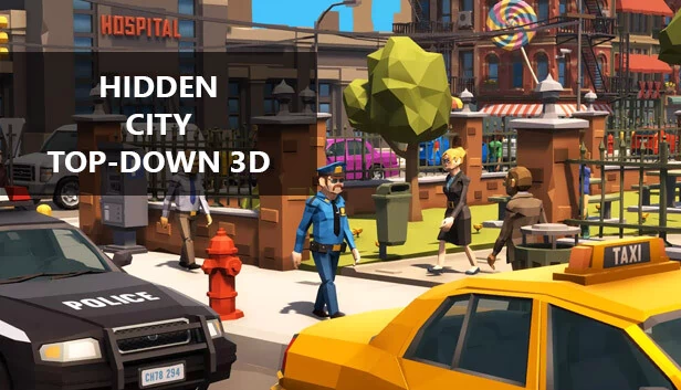 Hidden City Top-Down 3D 游戏封面