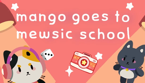 芒果去音乐学校（Mango Goes to Mewsic School） 游戏封面